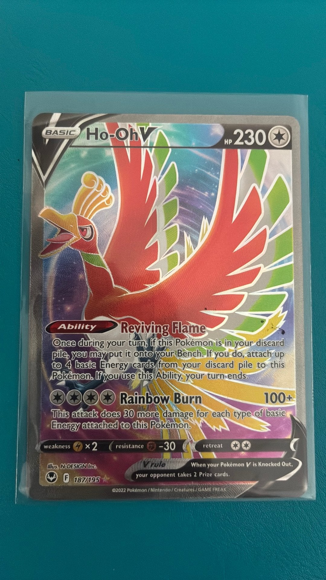 Ho-Oh V 187 - Silver Tempest, Ophalen, Zo goed als nieuw