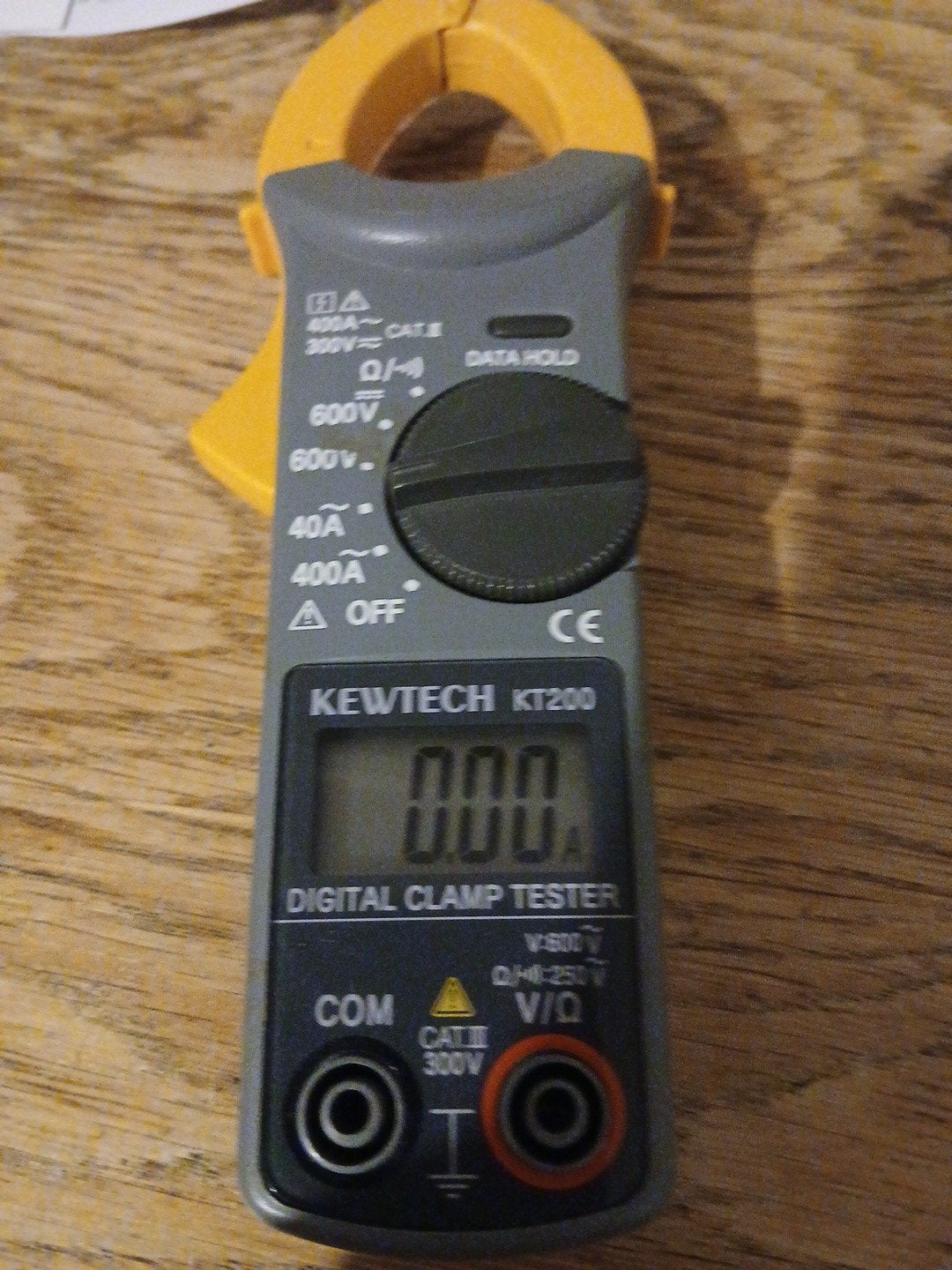 KEWTECH  KT200  ampere tang, Doe-het-zelf en Verbouw, Ophalen of Verzenden, Zo goed als nieuw