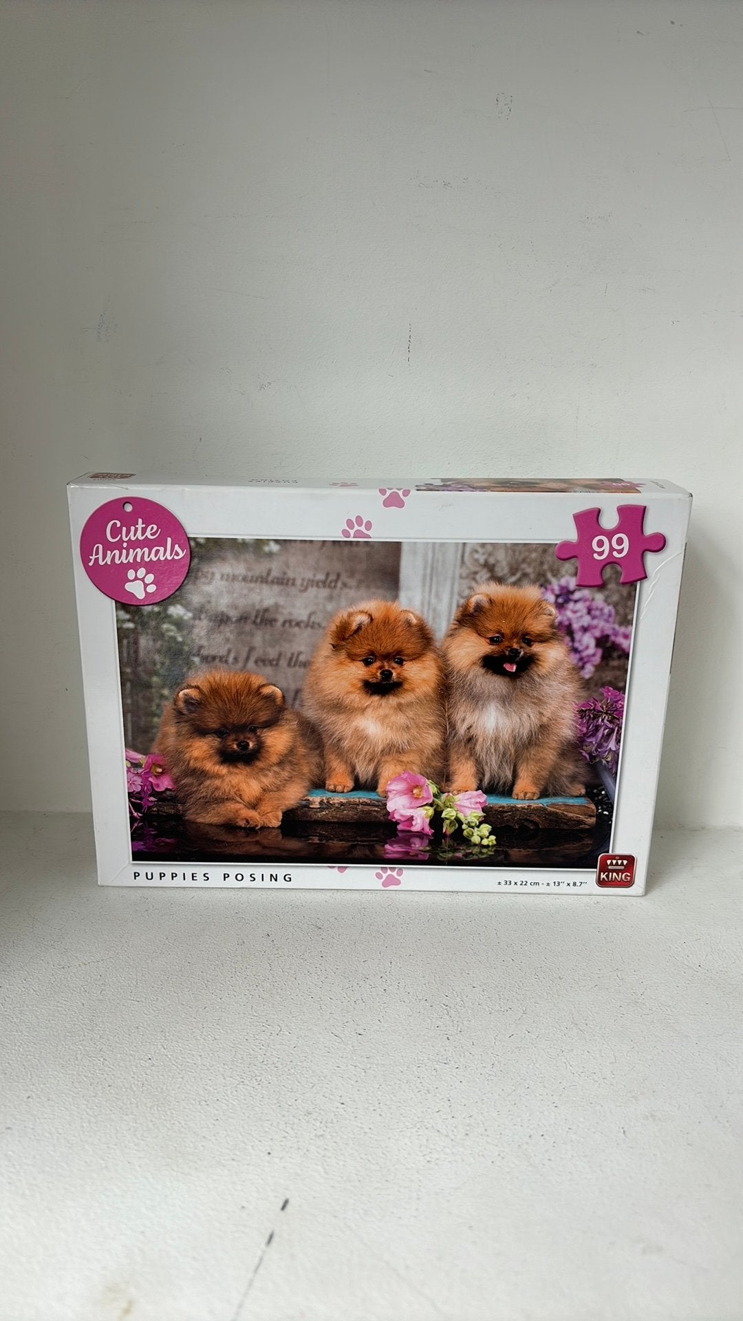 Puppies Posing puzzel, Ophalen of Verzenden, 500 t/m 1500 stukjes, Zo goed als nieuw