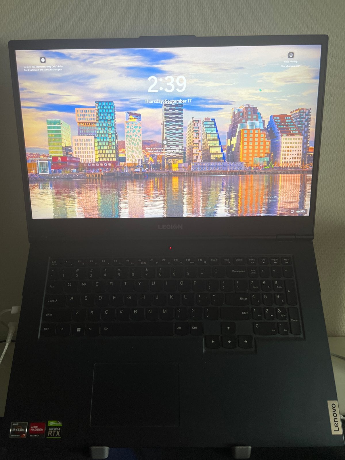 Lenovo LEGION 5 Ryzen 7 5800H, RTX 3060, 16GB RAM, 512GB SSD, Gebruikt, Met videokaart, Ophalen of Verzenden, Gaming
