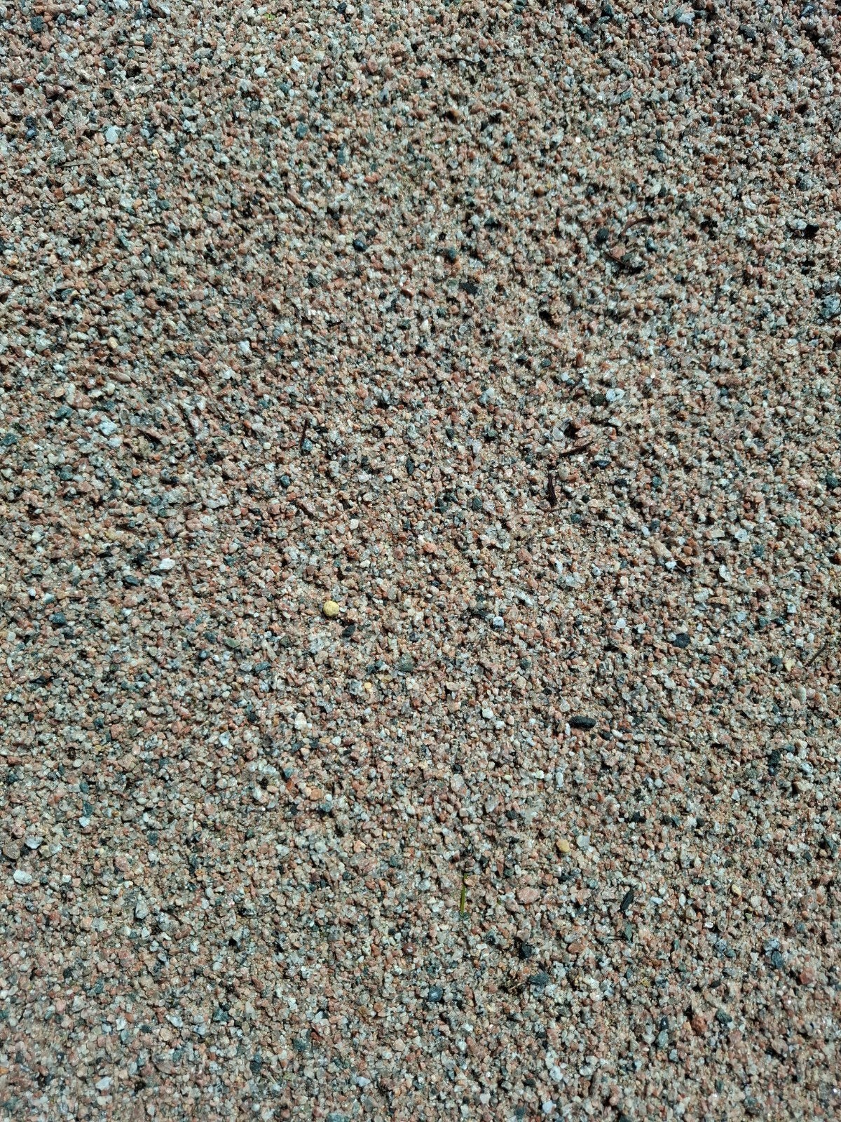 gratis bijna 1 m3 rood graniet (?) split, Tuin en Terras, Ophalen, Gebruikt, Graniet, Split