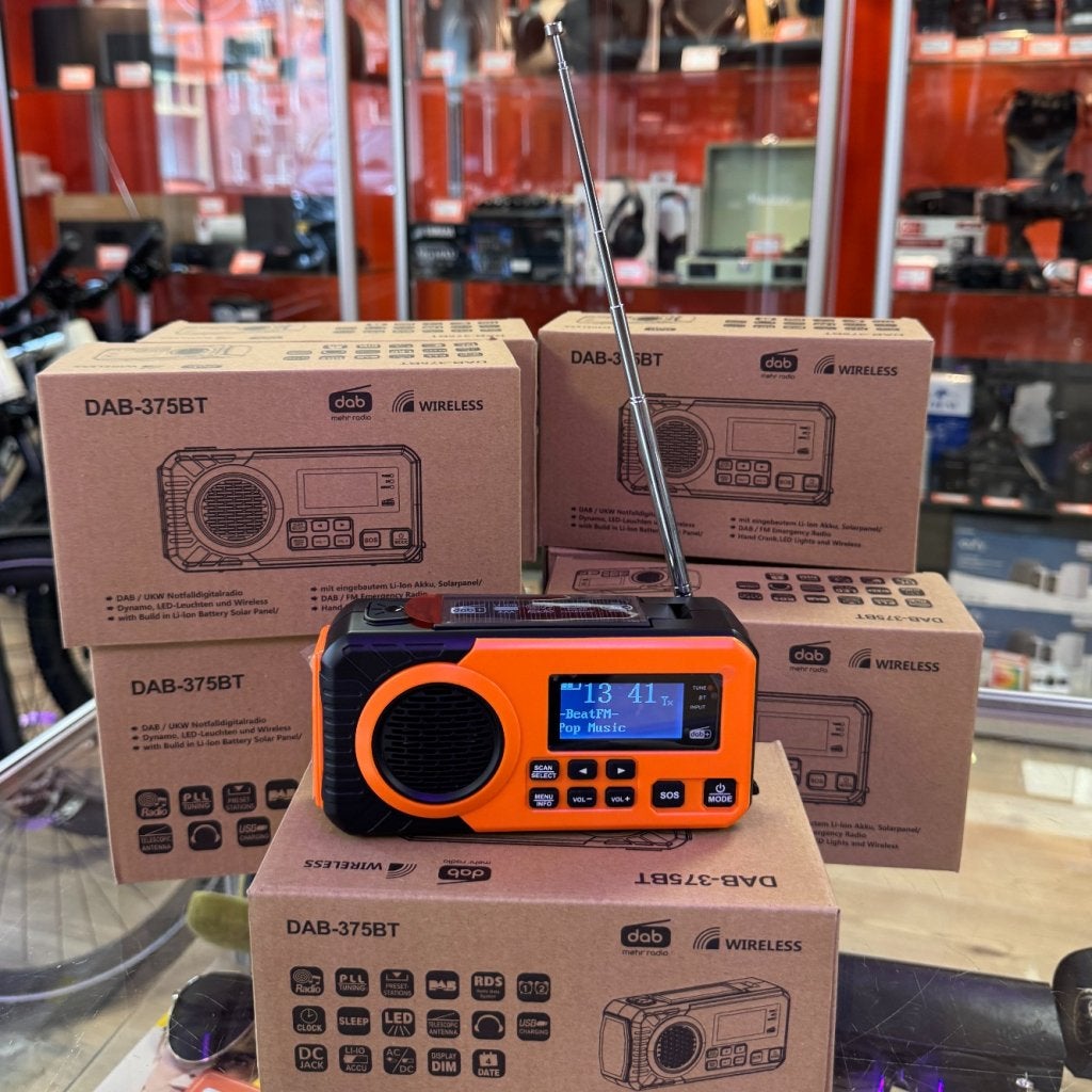 Noodradio DAB-375BT | Met DAB+ | NIEUW !, Flex Ltd., Nieuw, https://flex.com/contact-us, Nobelstraat 10, 5807 GA Oostrum LB, Limburg, Nederland