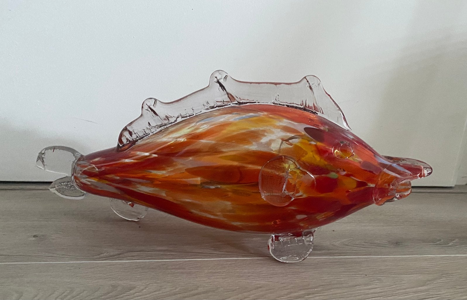 Murano glazen vis, Ophalen