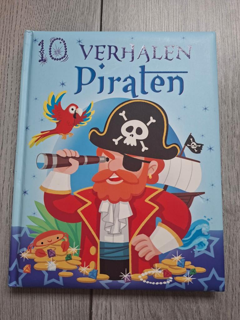 10 Verhalen Piraten - Avontuurlijk kinderboek, Ophalen of Verzenden, Zo goed als nieuw, Claire Bertholet, Fictie algemeen