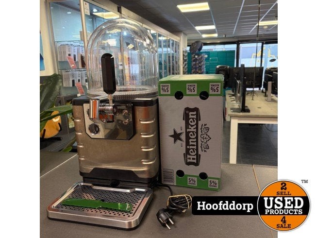 Heineken Blade Biertap + Vust, Flex Ltd., Zo goed als nieuw, https://flex.com/contact-us, Nobelstraat 10, 5807 GA Oostrum LB, Limburg, Nederland