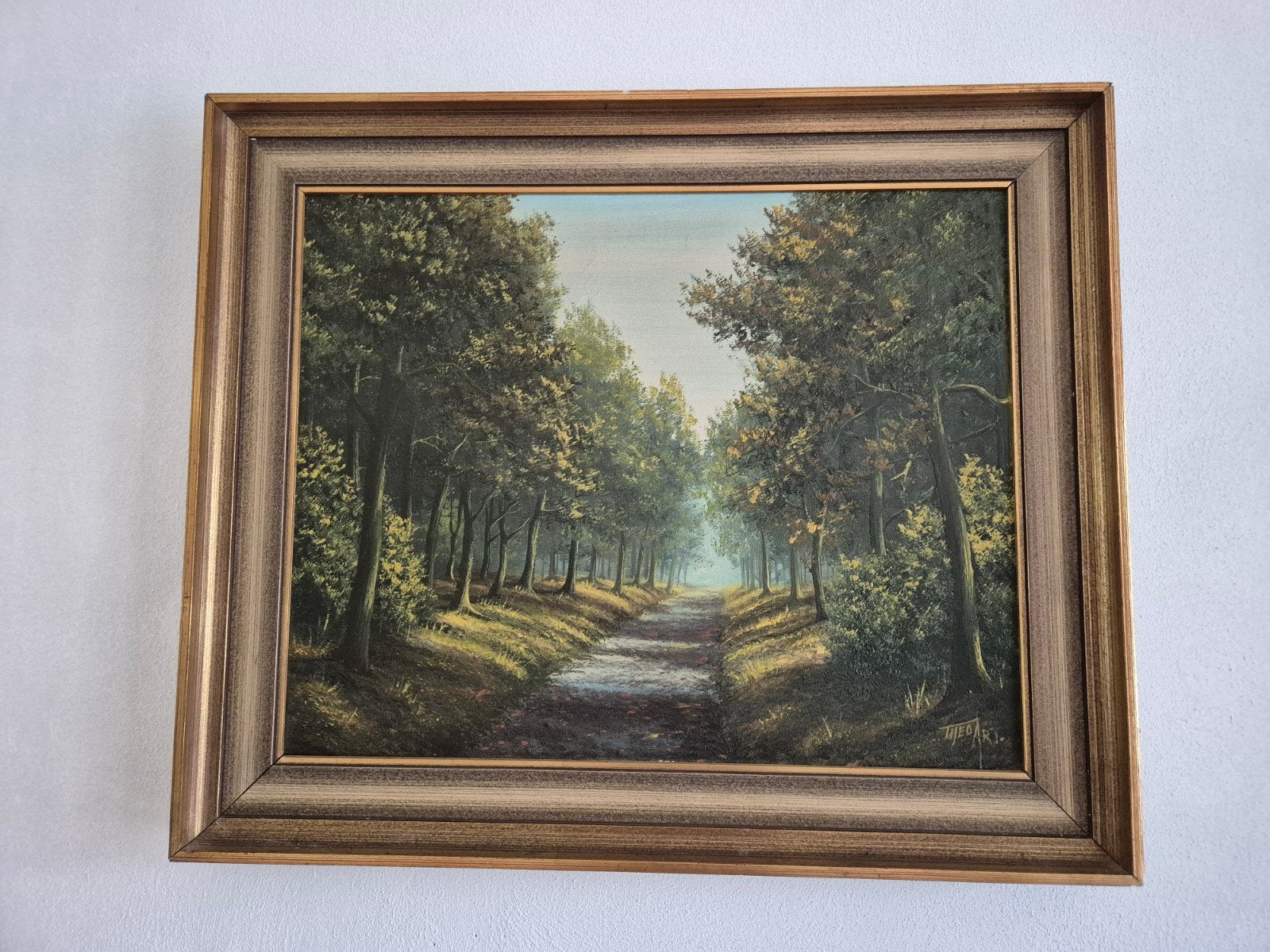 Schilderij Theo Art, Ophalen