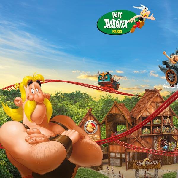 4 tickets Parc Astrix, Tickets en Kaartjes, Drie personen of meer, Ticket of Toegangskaart