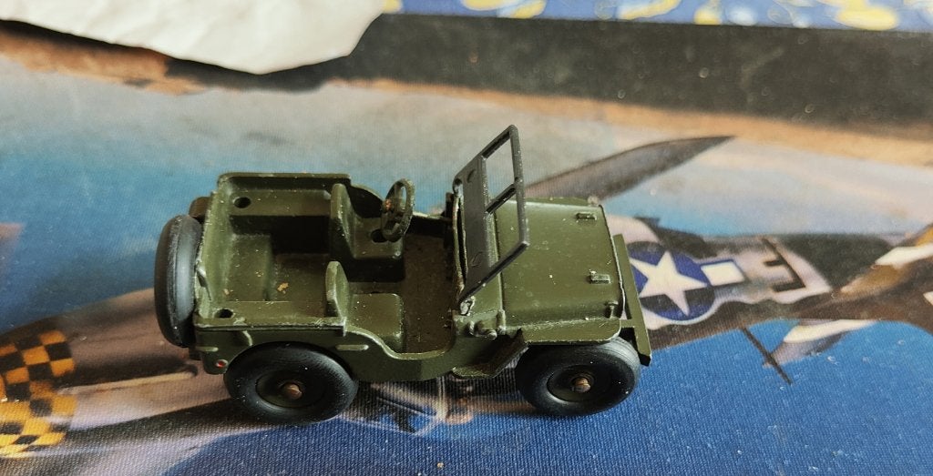 dinky toys jeep, Ophalen of Verzenden, Gebruikt, Auto, Dinky Toys