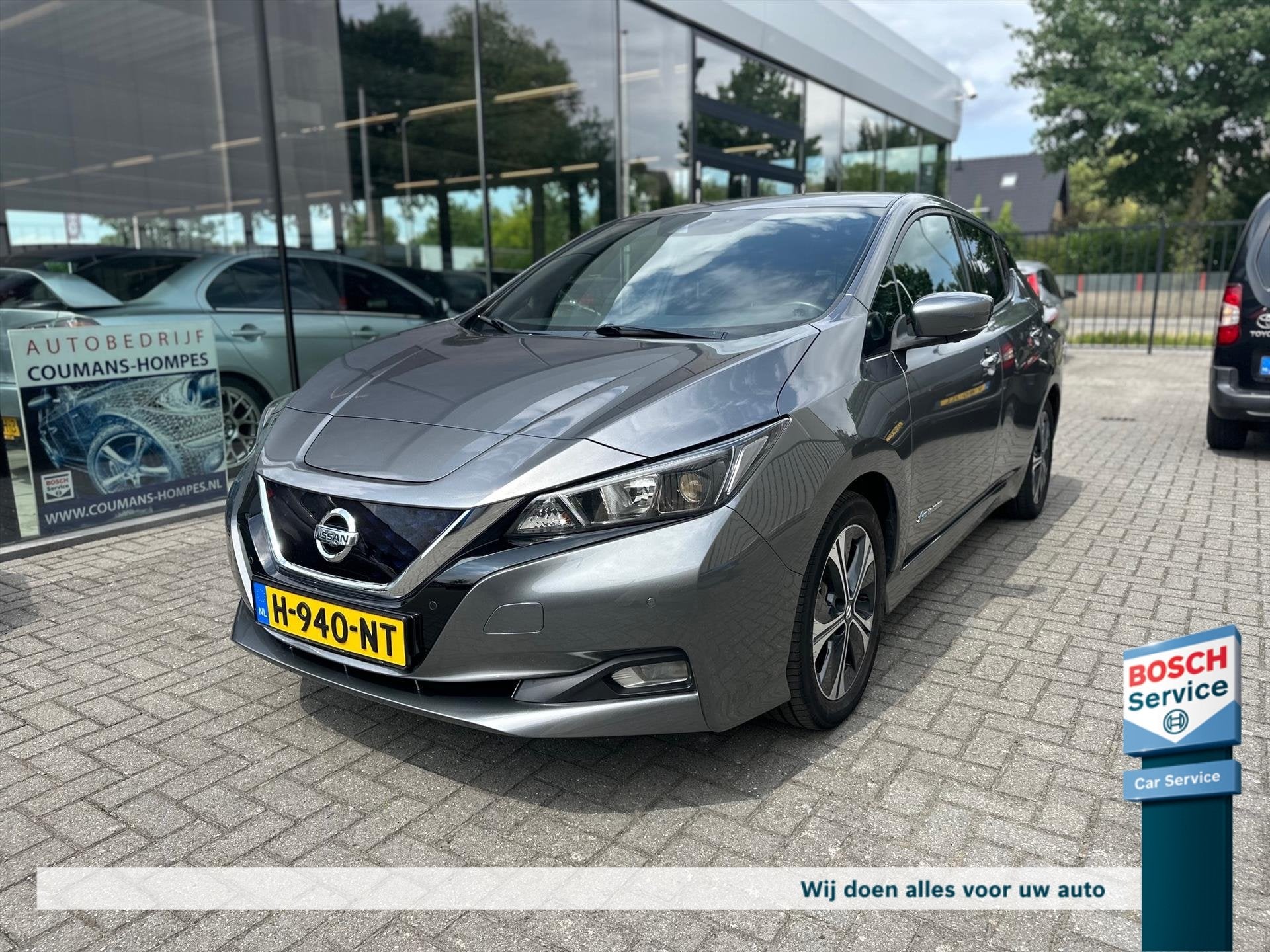 Nissan Leaf Electric 40kWh N-Connecta, Automaat, Stof, Gebruikt, 122 pk