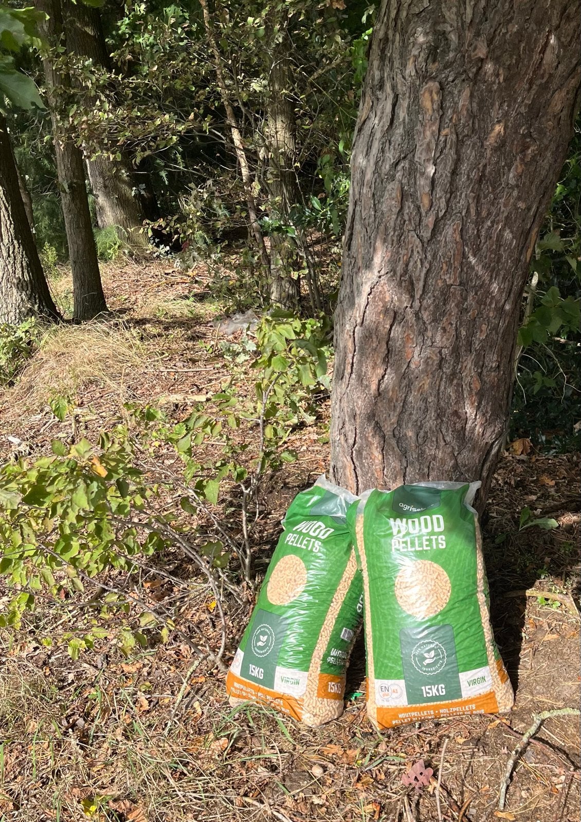 Agri Select Houtpellets - 15kg zakken, Minder dan 3 m³, Ophalen, Overige houtsoorten, Blokken