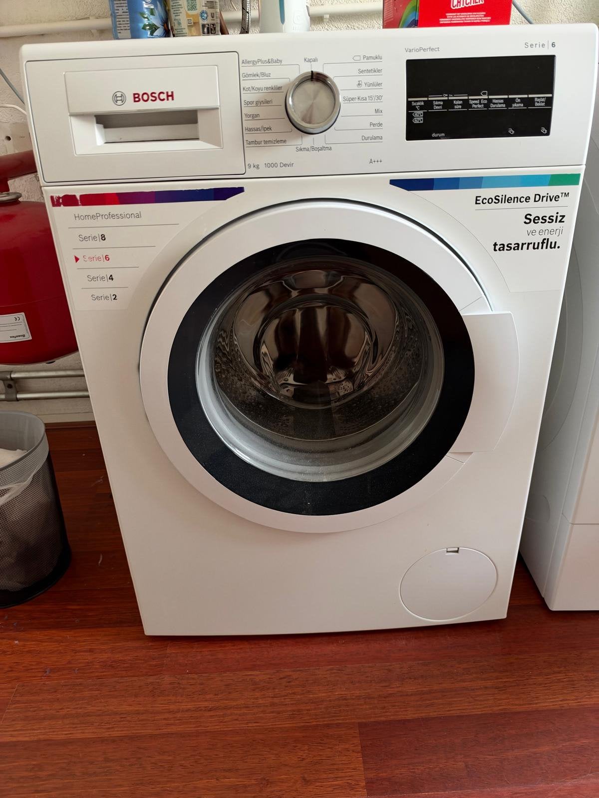 Bosch Serie 6 Wasmachine – 9 kg – Werkt perfect, Ophalen, Minder dan 85 cm, 8 tot 10 kg, Voorlader