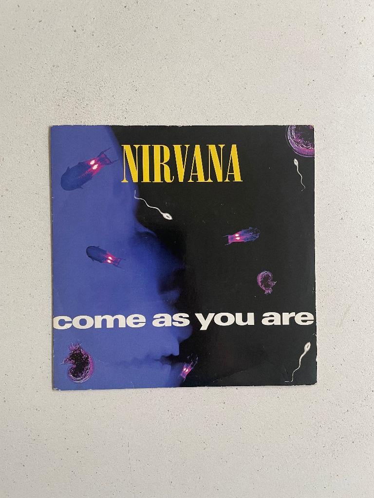 Nirvana - Come as you are, 1990 - 1999, Originele persing, 7 inch, Single