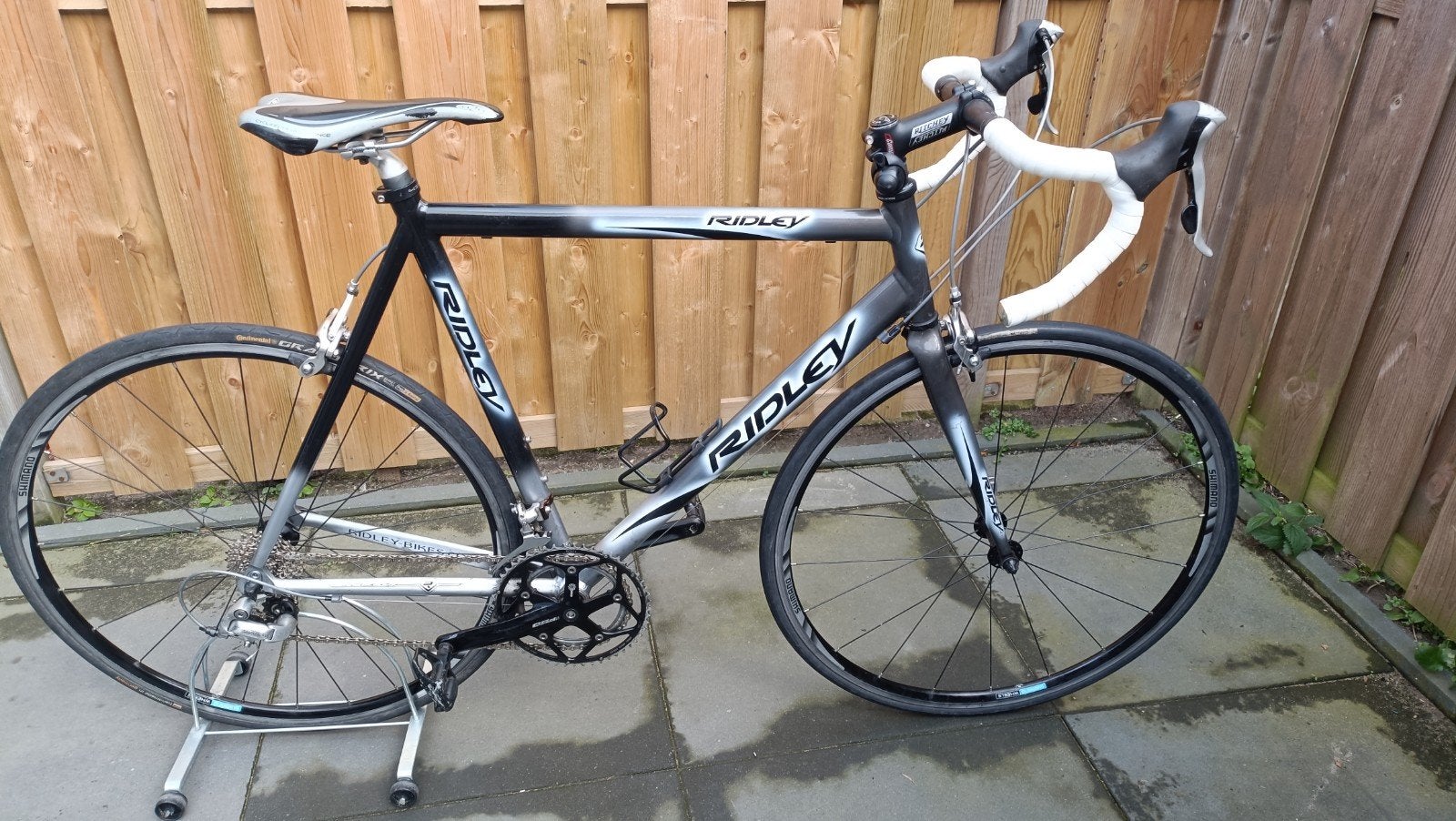 Ridley racefiets, 28 inch, Gebruikt, Velgrem, 57 tot 61 cm