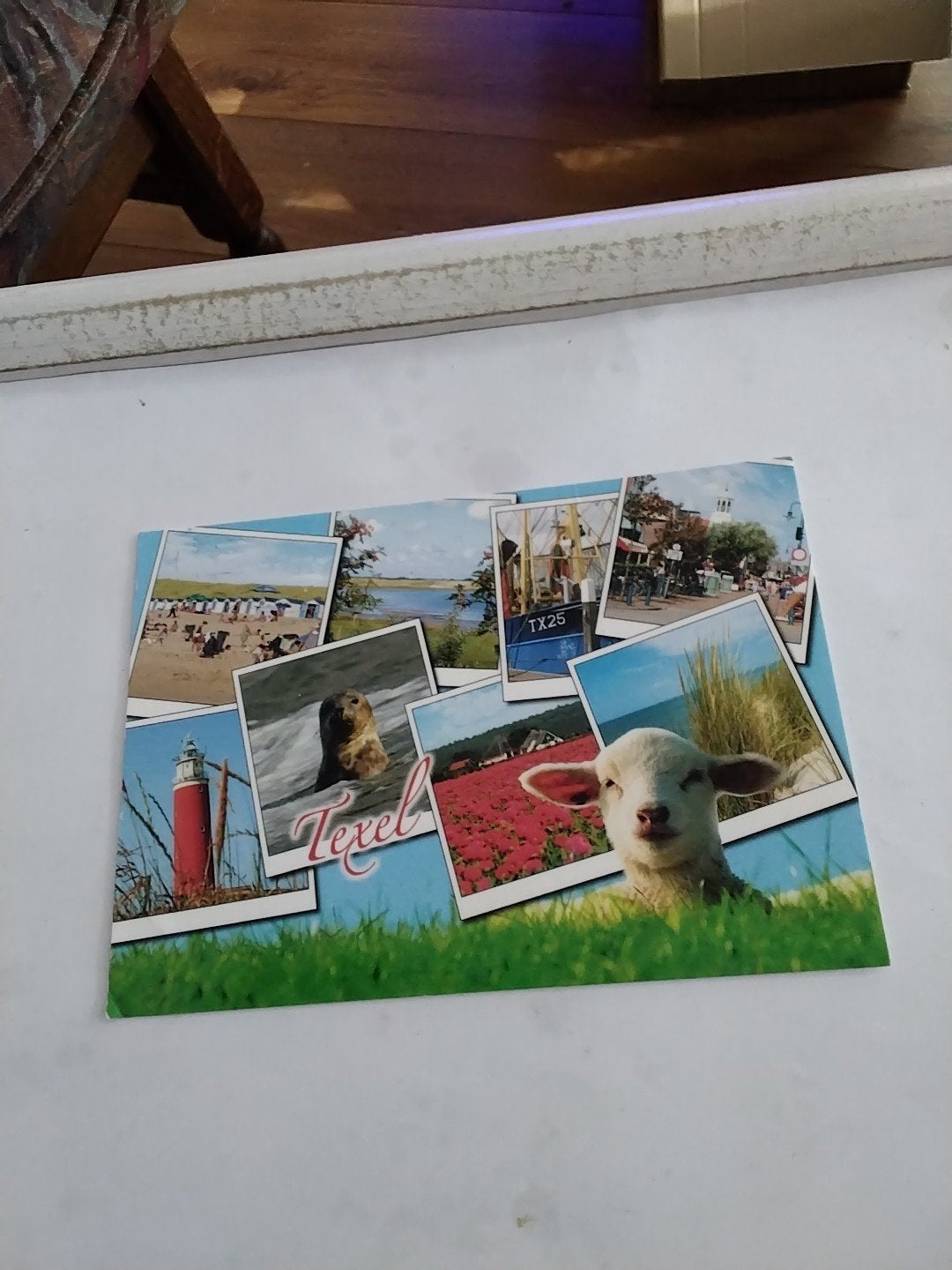 Ansichtkaart Texel - Diverse bezienswaardigheden, Ophalen of Verzenden