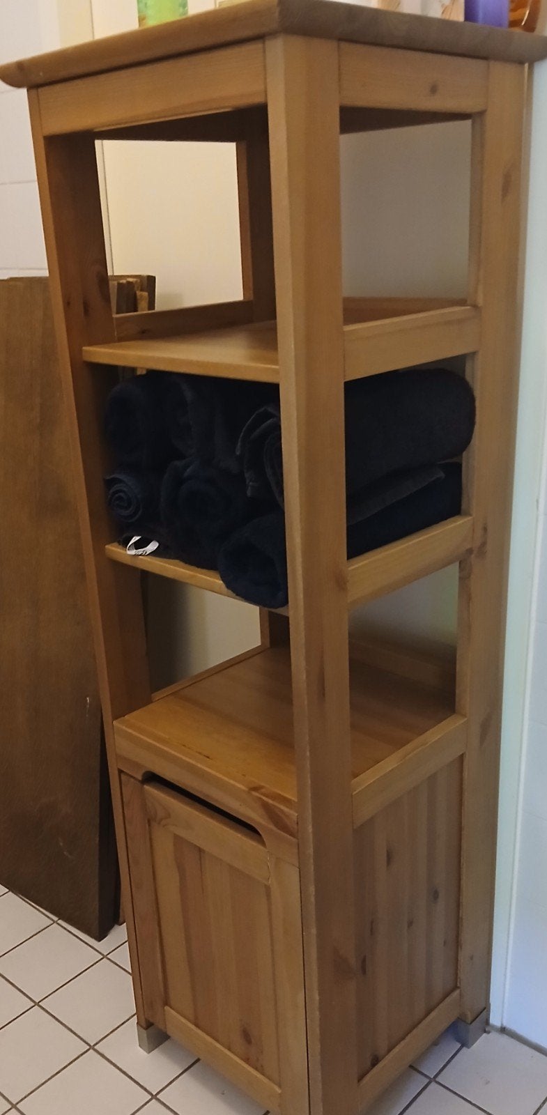 Ikea kast voor oa badkamer, Ophalen, Gebruikt, Eikenhout, 50 tot 100 cm