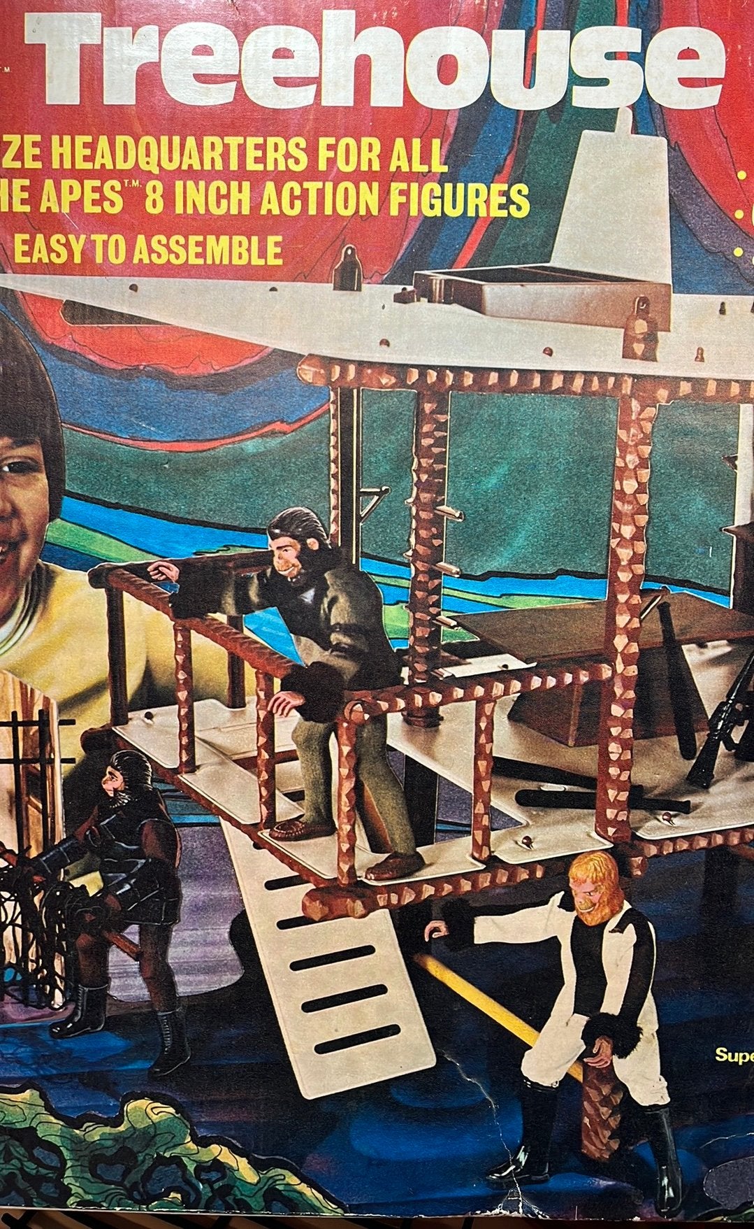 Treehouse Planet of the apes Mego Toys 70’s speelgoed, Verzamelen, Speelgoed, Ophalen of Verzenden, Zo goed als nieuw