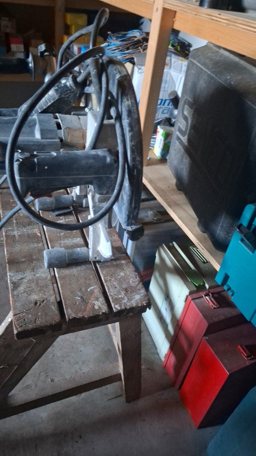 Diamant zaag machine heeft kuren 11cm zaag diepte, Doe-het-zelf en Verbouw, Gereedschap | Zaagmachines, Ophalen of Verzenden, 1200 watt of meer