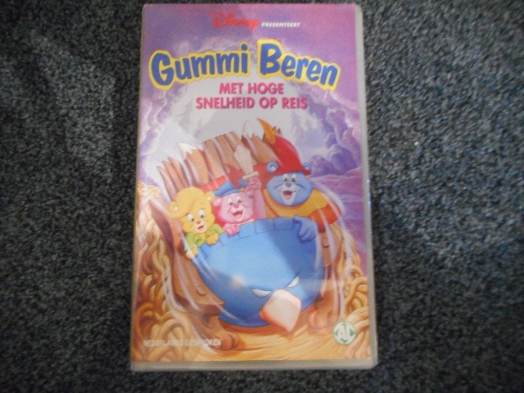 DE GUMMIBEREN Blije Berenboel! Disney Tekenfilm Op VIDEO!, Tekenfilm, Alle leeftijden, Ophalen of Verzenden, Zo goed als nieuw