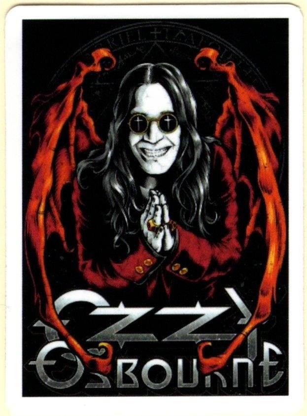 Ozzy Osbourne sticker #9, Verzamelen, Verzenden, Nieuw, Foto of Kaart