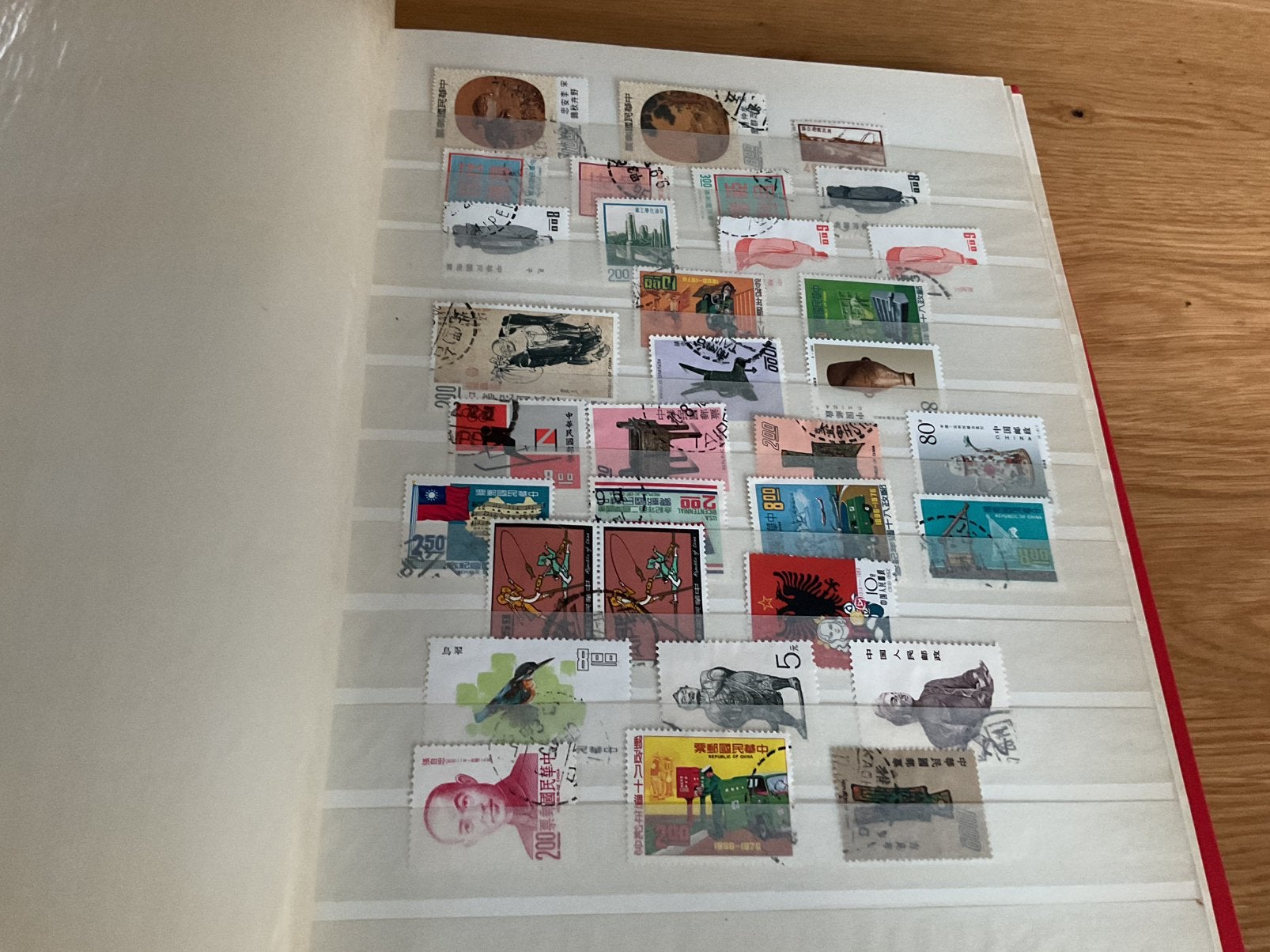 Stockboek China, Hong Kong en Belgie, Postzegels en Munten, Postzegels | Volle albums en Verzamelingen, Ophalen of Verzenden, Buitenland