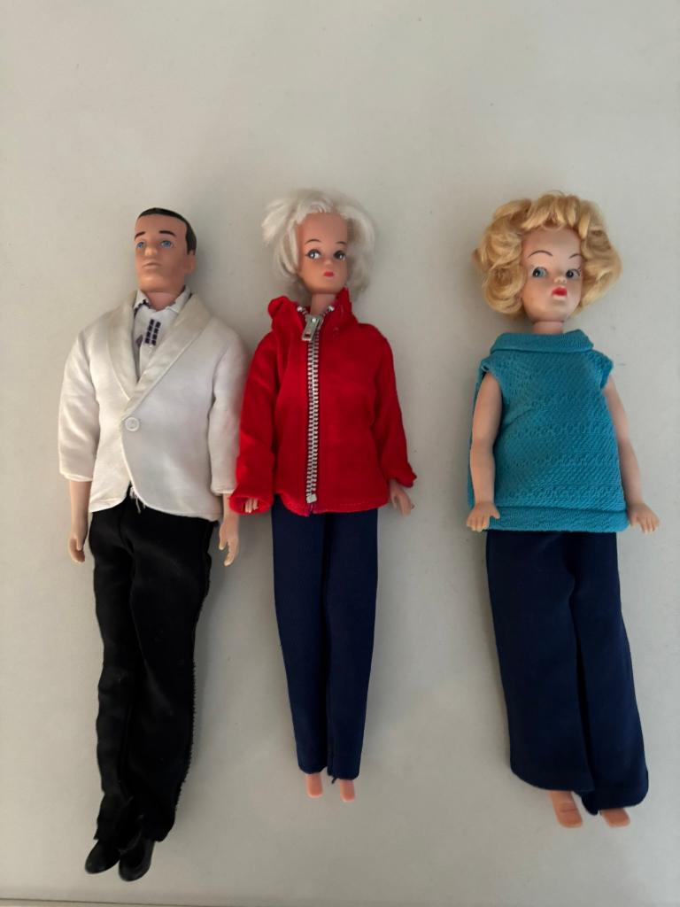 Vintage poppen collectie clone ken, barbie, tammy/camay pop!, Verzamelen, Poppen, Ophalen of Verzenden, Gebruikt, Pop