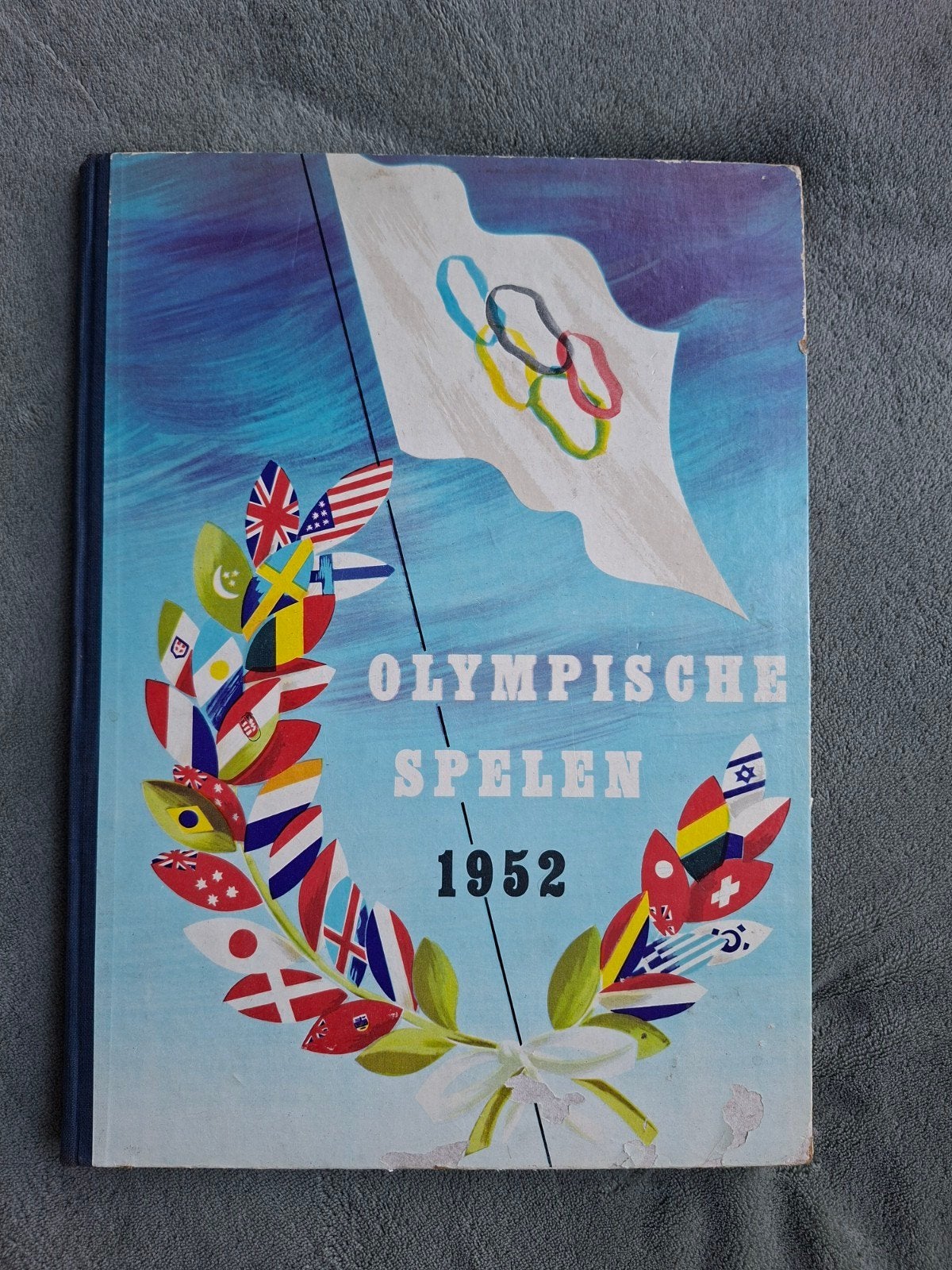Olympische Spelen 1952 Boek - Historisch Verslag, Ophalen of Verzenden, Gelezen, Jan Koome, Balsport