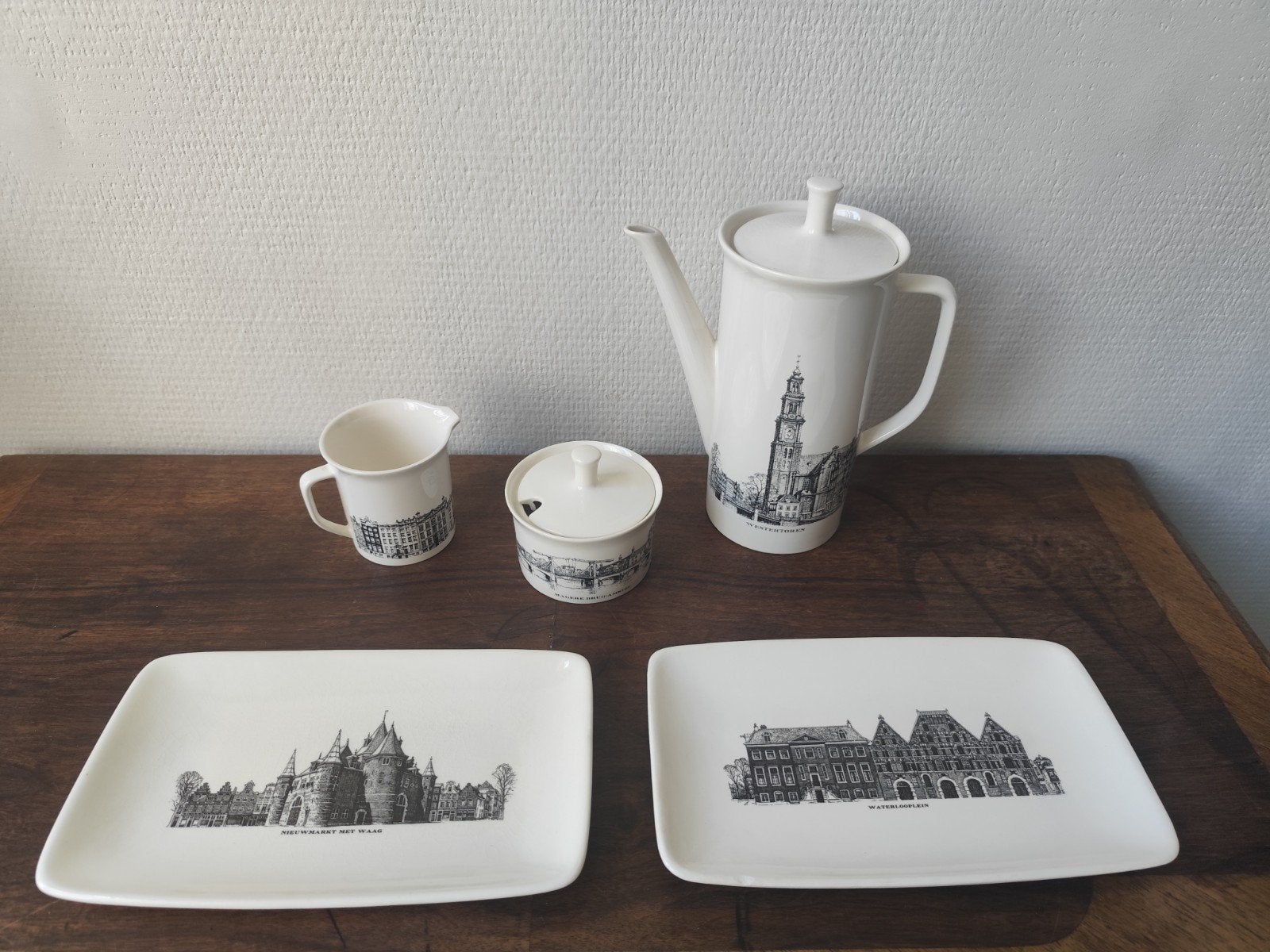 Amsterdams Grachten servies Villeroy & Bosch, Antiek en Kunst, Ophalen