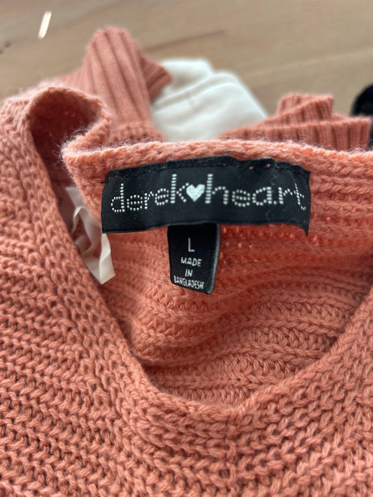 Derek Heart gebreide trui - Maat L, Ophalen of Verzenden, Zo goed als nieuw, Maat 42/44 (L), Oranje