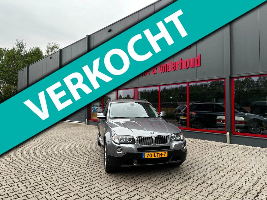BMW X3 2.0i / Navi / Clima / Cruise / Trekhaak / Leer / Xenp, 4 cilinders, 150 pk, Bedrijf, Handgeschakeld
