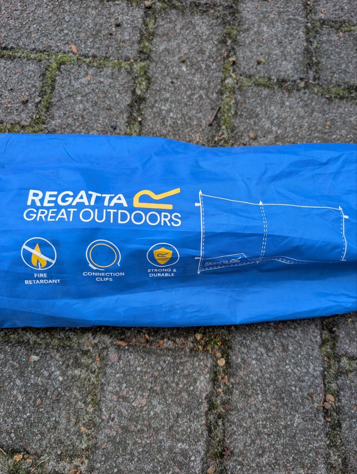 Regatta Windscherm - Ideaal voor camping en strand, Ophalen of Verzenden, Nieuw