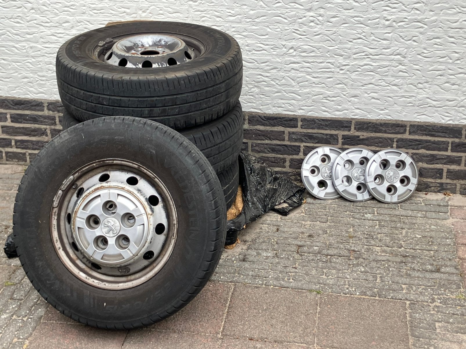 Velgen met banden Peugeot Boxer, Ophalen, Gebruikt