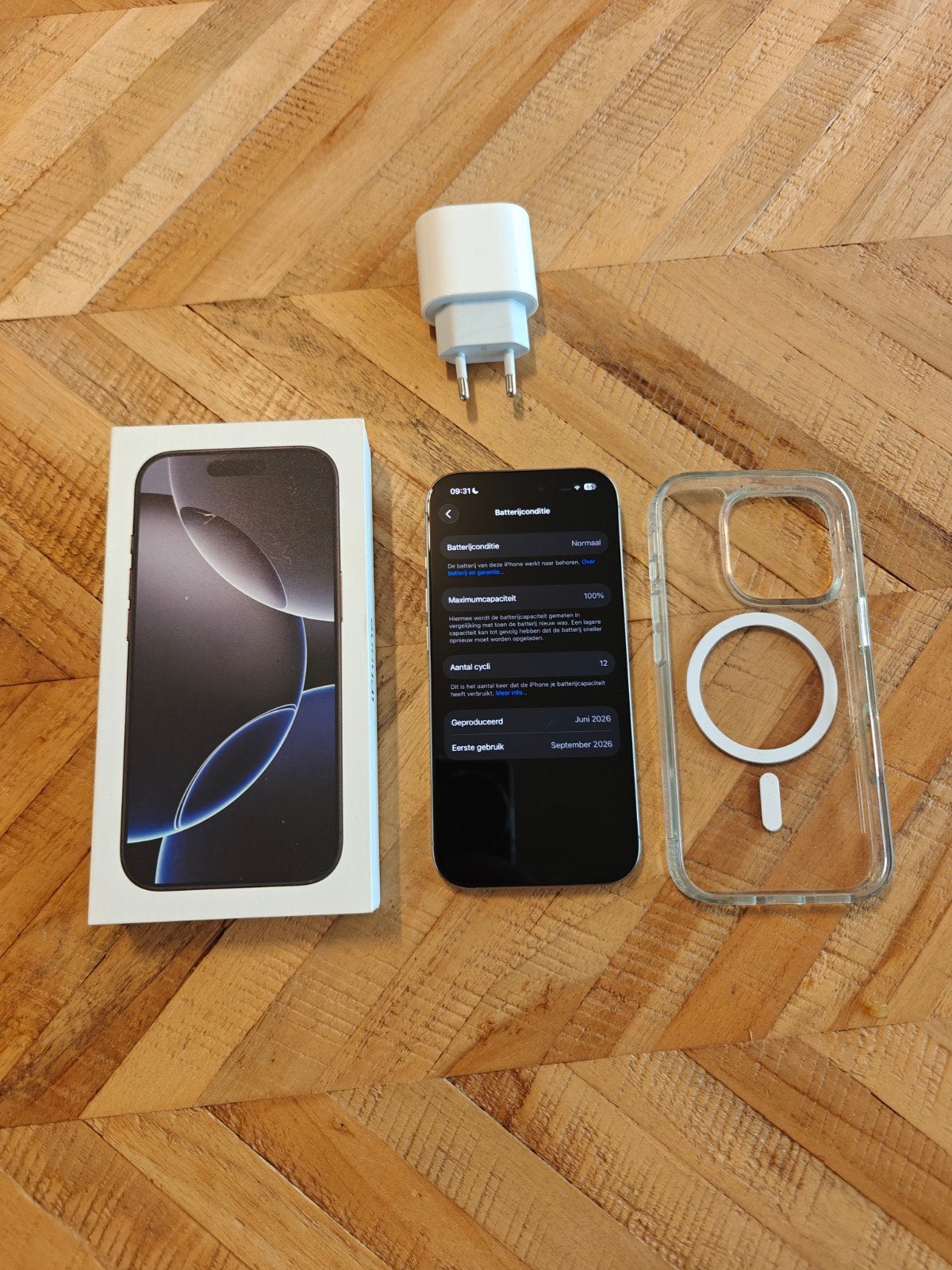iPhone 16 pro 128gb - 2 weken oud!, Telecommunicatie, IPhone 16 Pro, 128 GB, Ophalen of Verzenden, Zo goed als nieuw