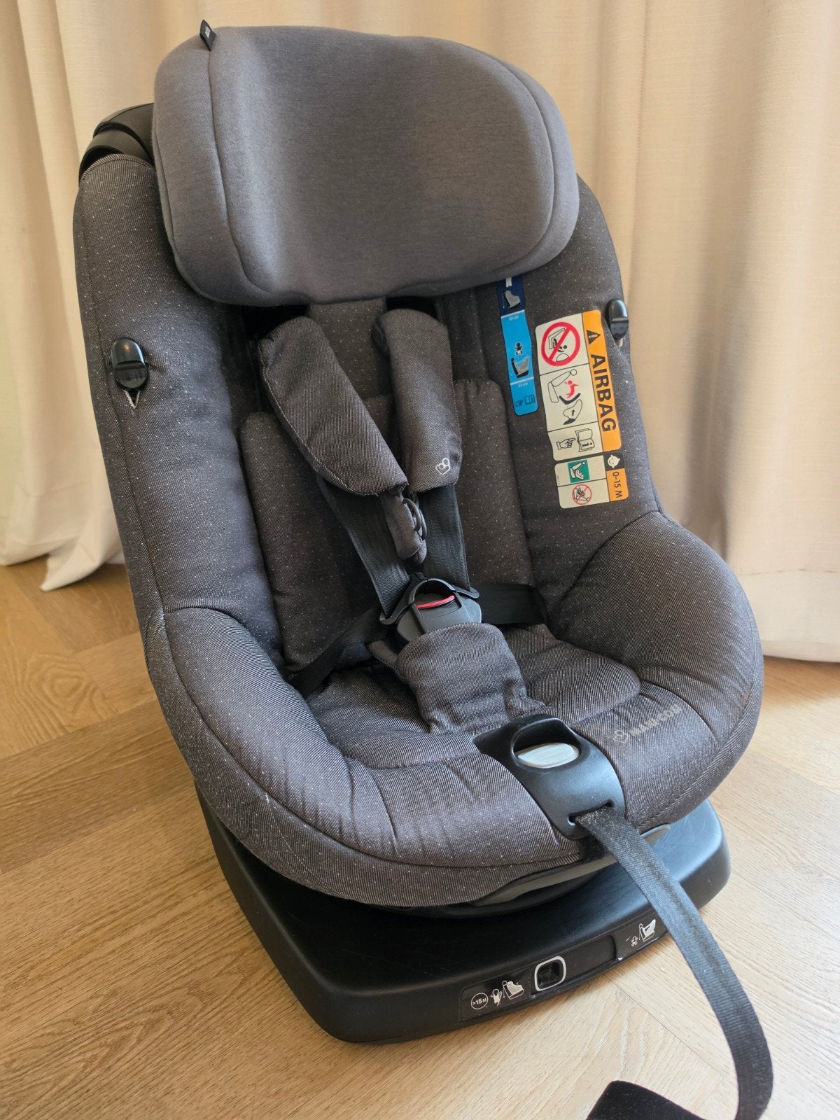 Maxi-Cosi AxissFix i-Size draaibare autostoel 61-105 cm, Kinderen en Baby's, Autostoeltjes, Ophalen, Gebruikt, 9 t/m 18 kg, Isofix