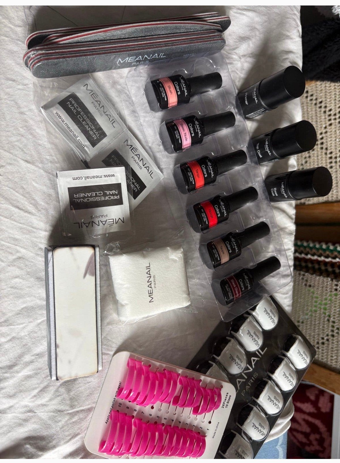 Complete set gellak incl lamp, Ophalen of Verzenden, Zo goed als nieuw, Handen en Nagels