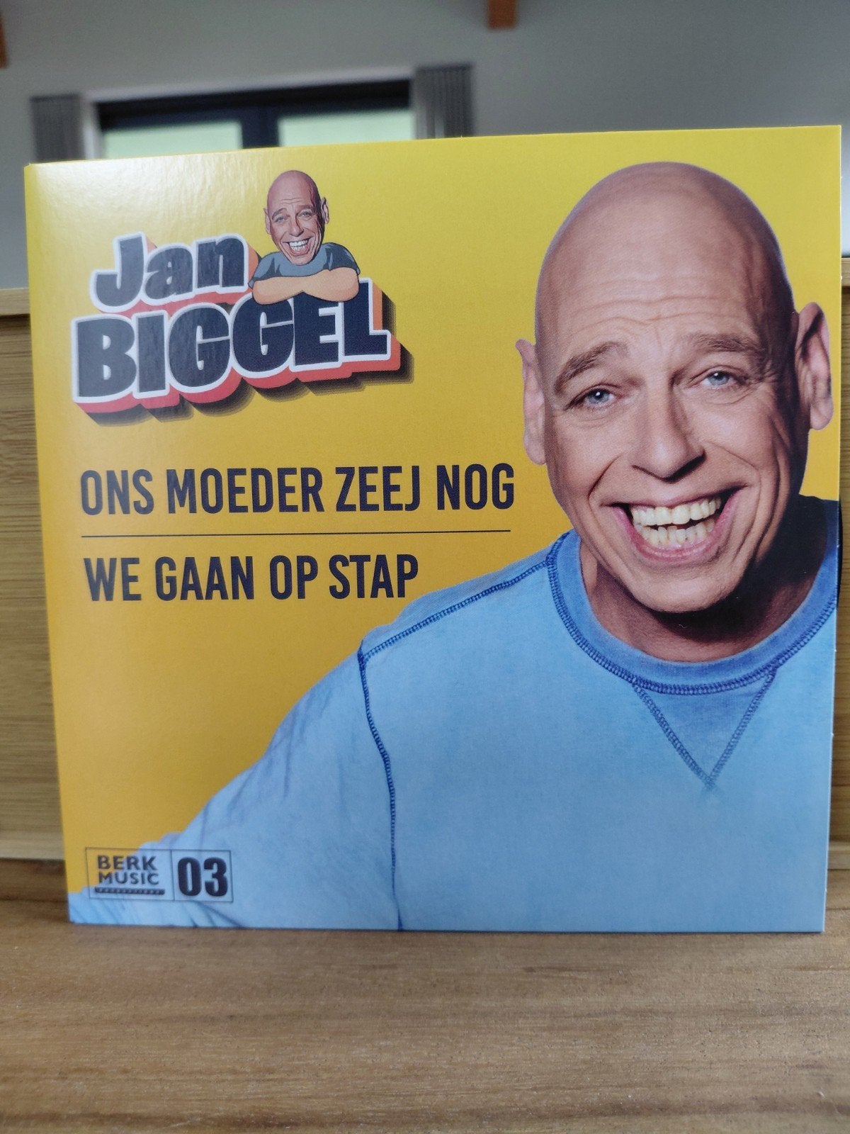 Jan Biggel - ons moeder zeej nog, Ophalen of Verzenden, Zo goed als nieuw, Overige formaten, Levenslied of Smartlap