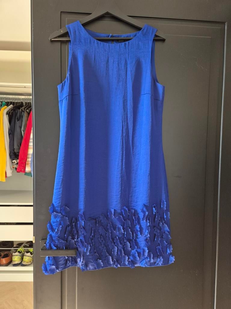 Zomer bruiloft jurk blauw maat 38!, Maat 38/40 (M), Blauw, Cocktailjurk, Ophalen of Verzenden