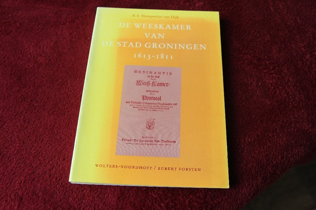 De weeskamer van groningen 1613-1811, Boeken, Ophalen of Verzenden, Gelezen