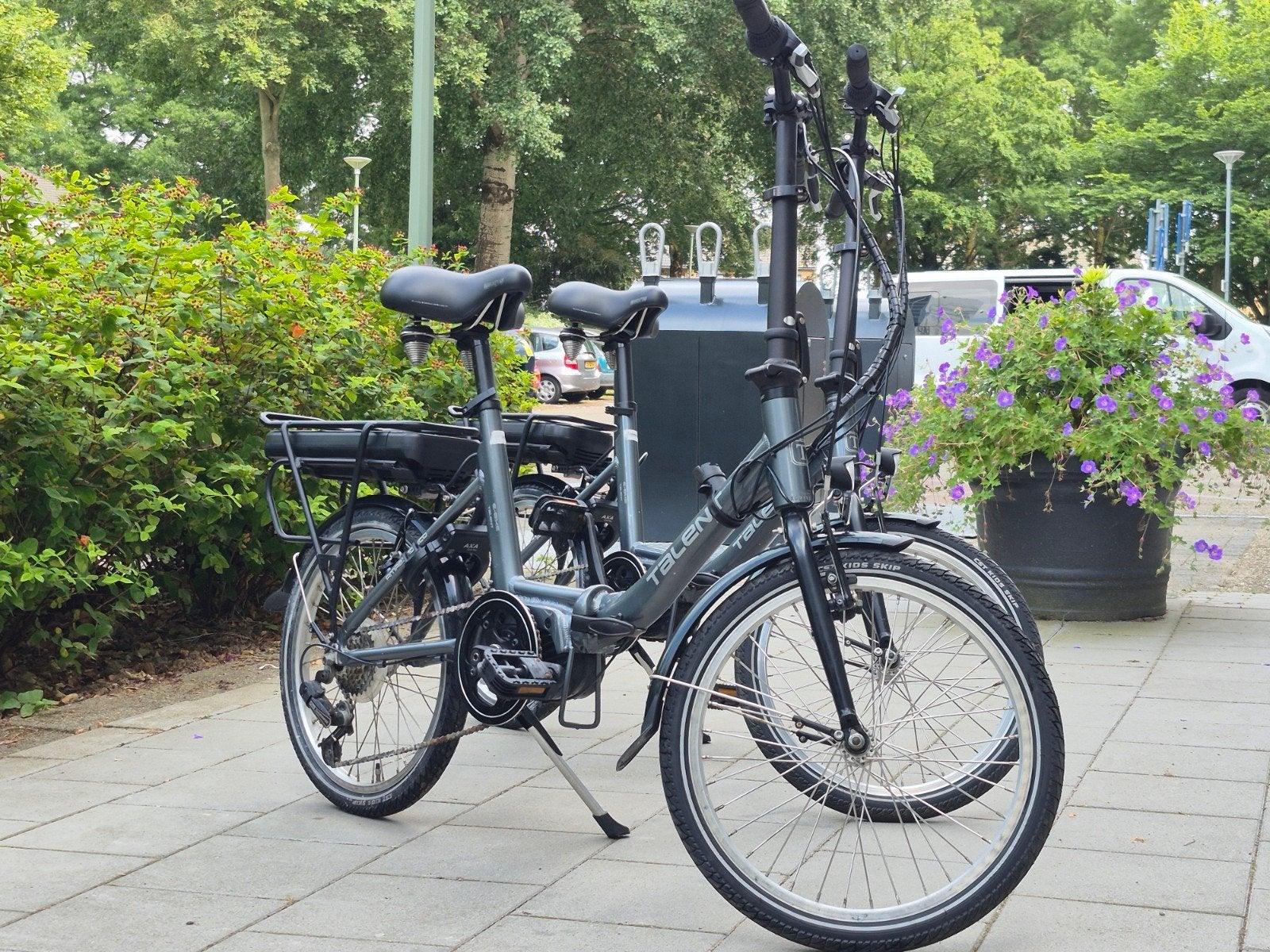 E-Bike vouwfiets merk Talent z.g.a.n. nieuw gekocht 2023., Fietsen en Brommers, 20 inch of meer, Versnellingen, Zo goed als nieuw