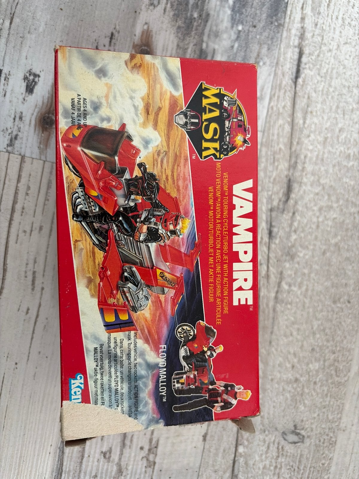 Kenner M.A.S.K. Vampire motor met Floyd Malloy actiefiguur, Kinderen en Baby's, Ophalen of Verzenden, Gebruikt