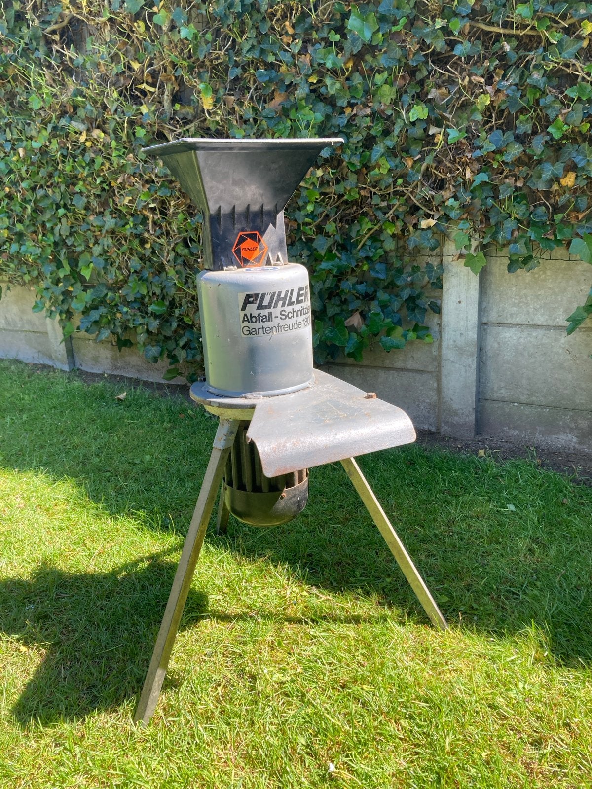 Fühler Afval-Schnitz Gartenfreude 180 Hakselaar, Tuin en Terras, Hakselaars, Ophalen of Verzenden, Gebruikt, Elektrisch