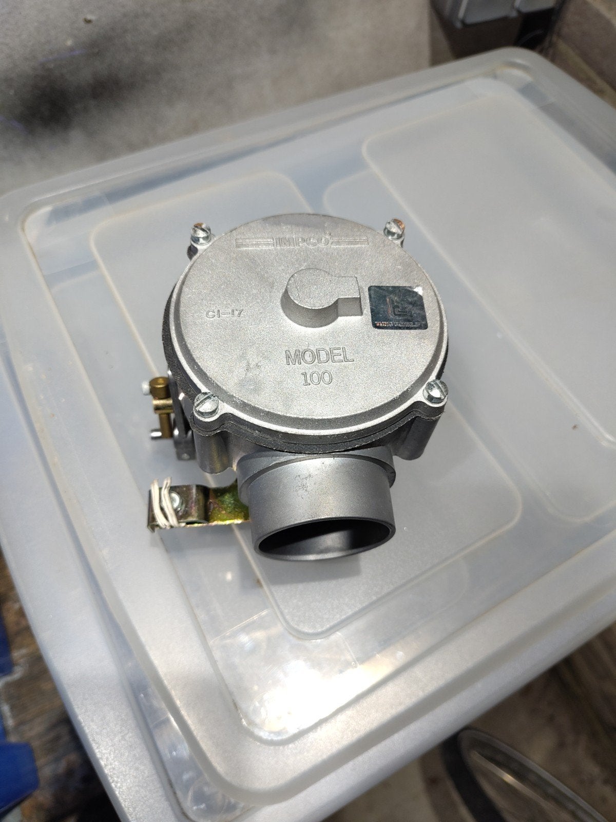 Impco Model 100 LPG/CNG Verdamper/Regelaar, Ophalen of Verzenden, Gebruikt, Universele onderdelen