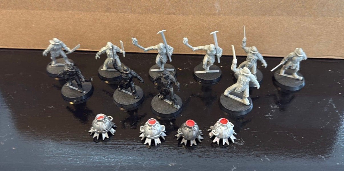 MESBG Demolition team - uruk hai, Hobby en Vrije tijd, Ophalen of Verzenden, Zo goed als nieuw, Lord of the Rings