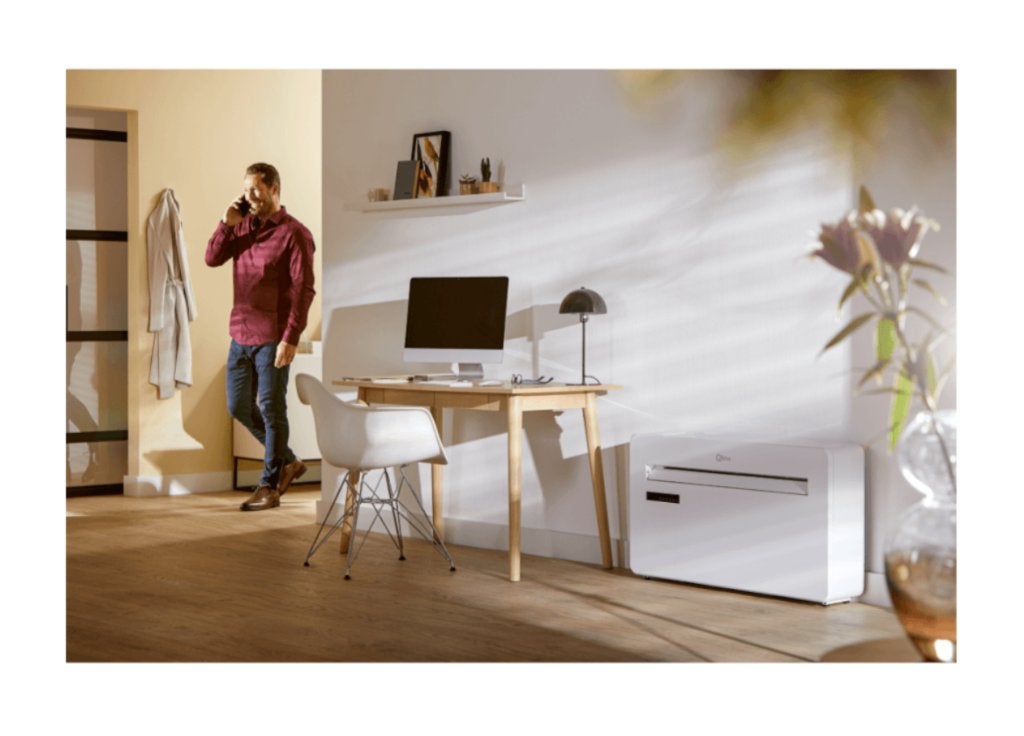 Qlima Monoblok airco, Ophalen, Minder dan 60 m³, 3 snelheden of meer, Afstandsbediening