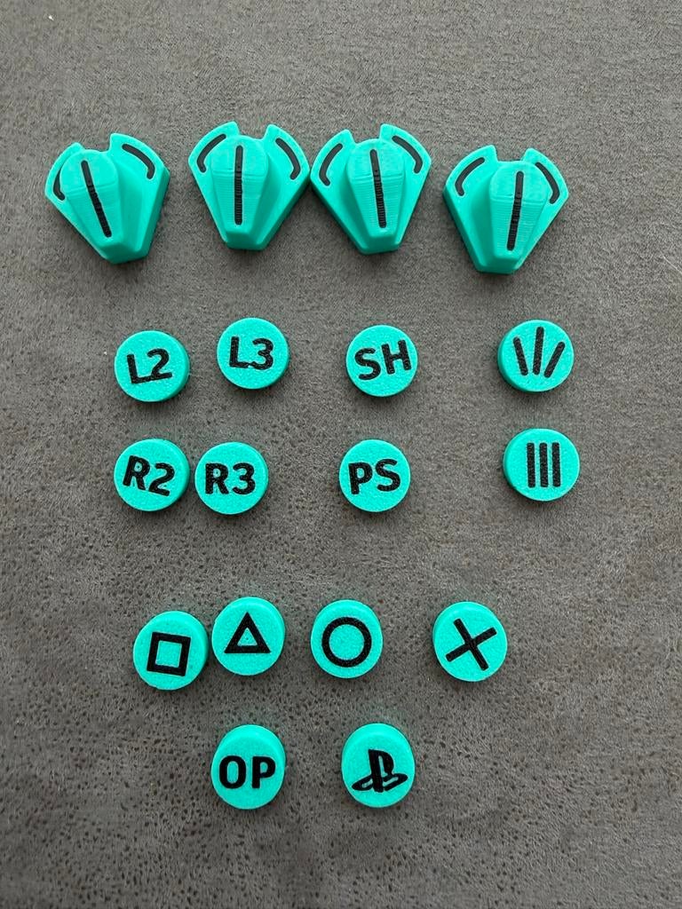Button cap set Fanatec 2023 F1 LE stuur PlayStation, Spelcomputers en Games, Spelcomputers | Sony PlayStation Consoles | Accessoires