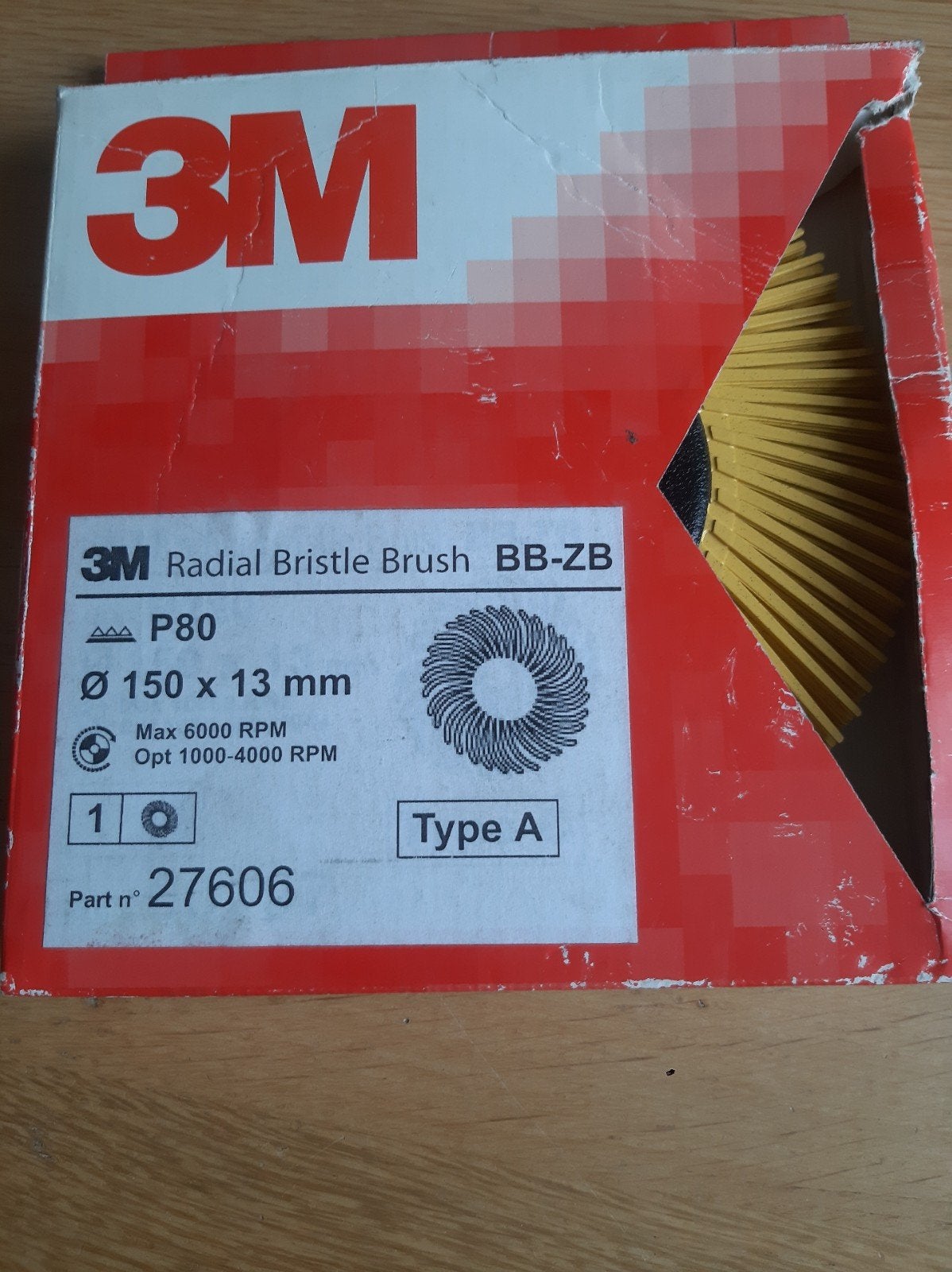 3M Radiaal Brustenga brush BB-ZB, Ophalen of Verzenden, Nieuw, 1000 watt of meer, Overige typen