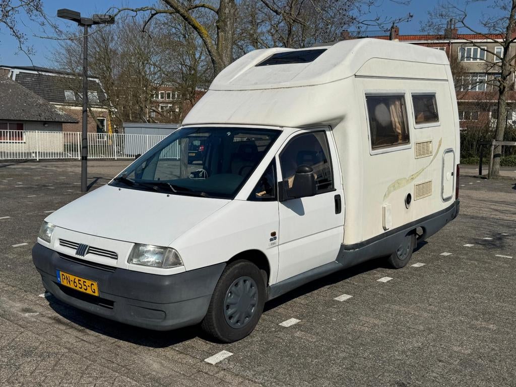Camper Fiat Scudo Itaca 2.0 D (2 persoons), Caravans en Kamperen, Fiat, Koelkast, Tot en met 2, Treinzit