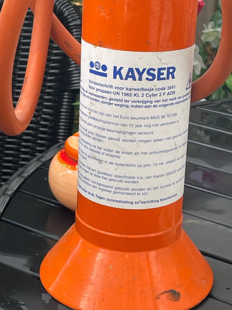 Kayser propaanbrander compleet en in fijne staat, Ophalen, Koper