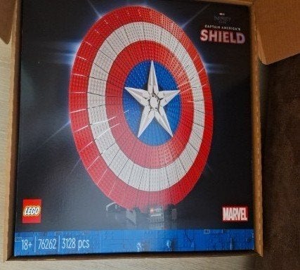 Lego 76262 Het schild van Captain America ongeopend, Ophalen, Nieuw