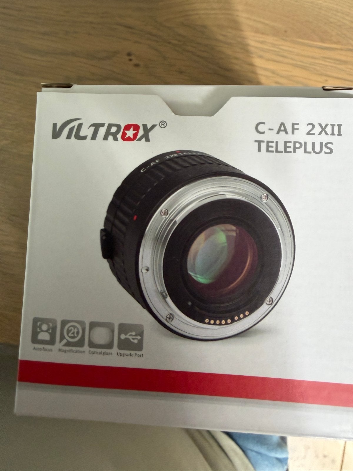 Viltrox C-AF 2XII TELEPLUS 2x Teleconverter Canon EF-mount, Autofocus, Nieuw, Ophalen of Verzenden, Viltrox