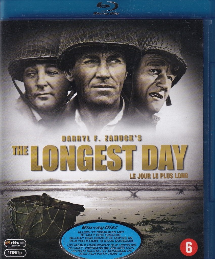 Te koop DUBBEL BLU RAY THE LONGEST DAY (Nieuw), Cd's en Dvd's, Engels, Nederlands, Film, Actie